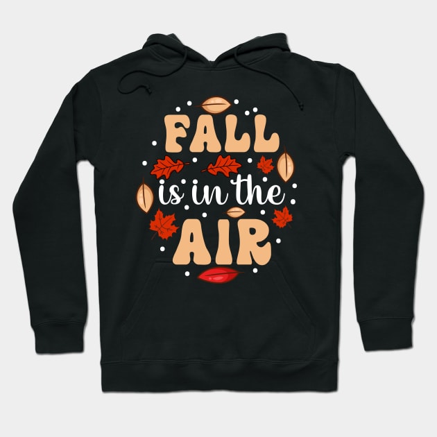 Fall is in the Air Hoodie by MZeeDesigns